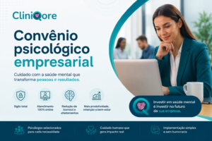 Convênio psicológico empresarial | CliniQore